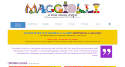 Desktop Screenshot of maggiollyart.com